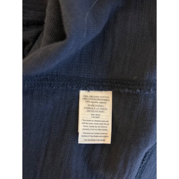 Faherty Organic Cotton Lightweight Long Sleeve Hooded Shirt Sunwashed XS - Picture 9 of 10